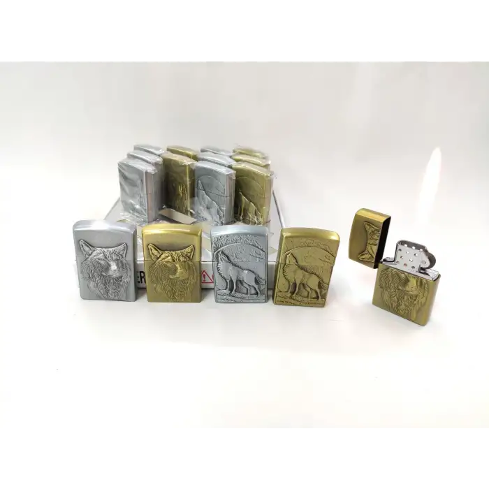 LIGTER ZİPPO ÇAKMAK KABARTMALI (PKT-20 Lİ)