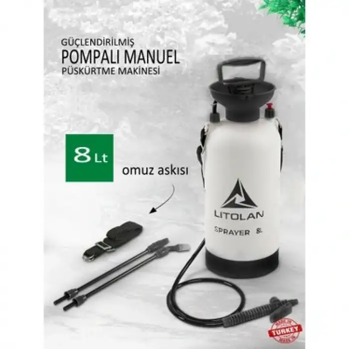 LITOLAN İLAÇLAMA POMPASI MAXİ 8 LT