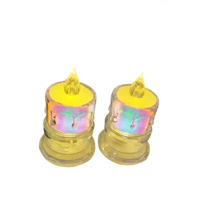 LOTUS DEKORATİF LED MUM PM-109 (PKT-12 Lİ)