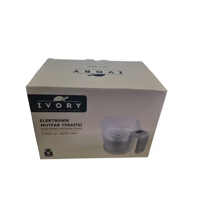 IVORY ELEKTRONİK MUTFAK TERAZİSİ 5 KG LTS-TRZ134