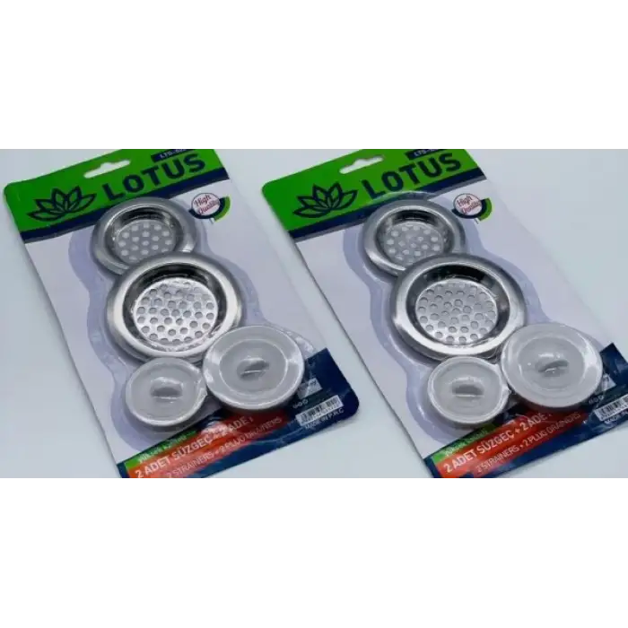 LOTUS LAVABO SÜZGEÇ SETİ 4 PARÇA BZD-107
