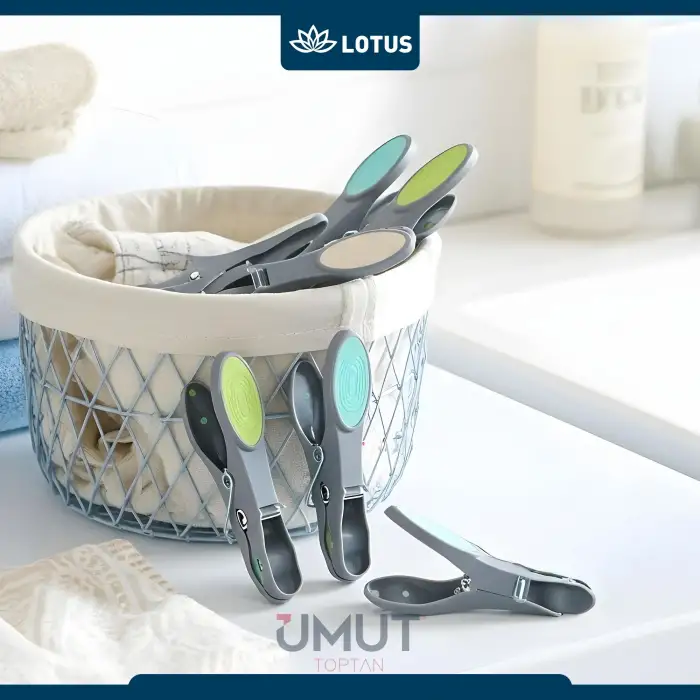 LOTUS SİLİKON MANDAL 12 Lİ LTS-MND16