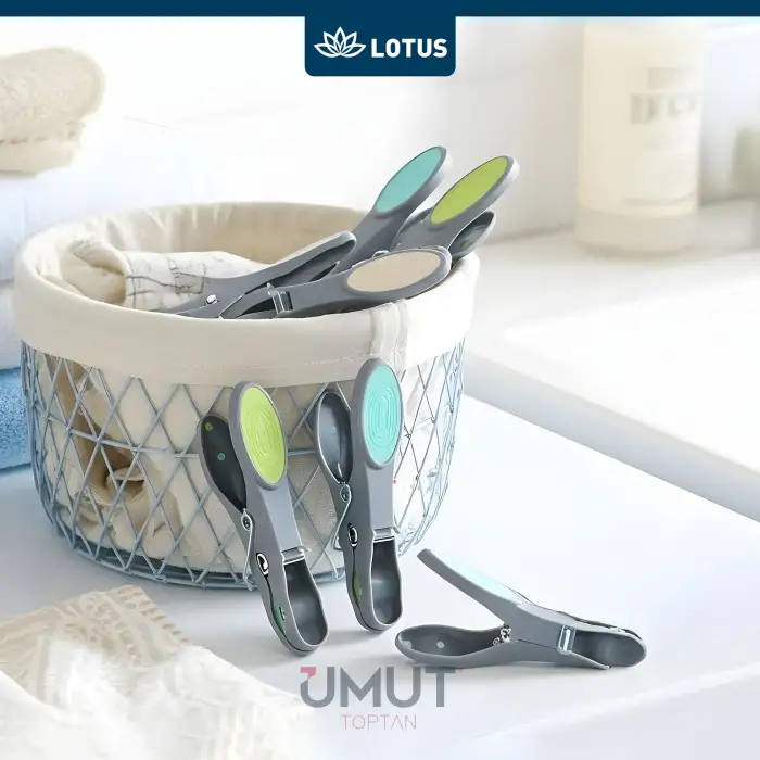 LOTUS SİLİKON MANDAL 12 Lİ LTS-MND16