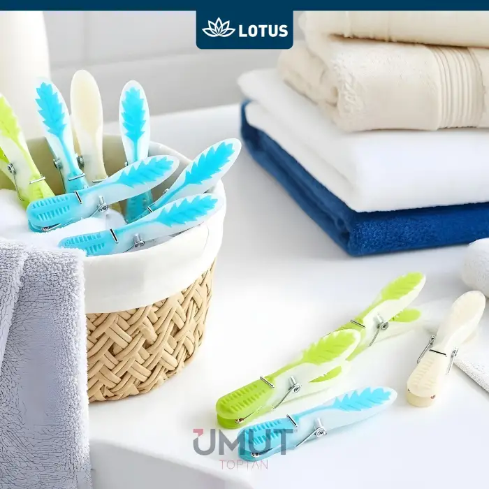 LOTUS SİLİKON MANDAL 12 Lİ LTS-MND18