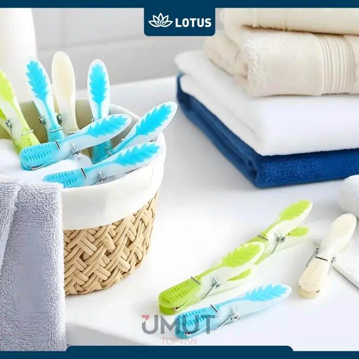 LOTUS SİLİKON MANDAL 12 Lİ LTS-MND18