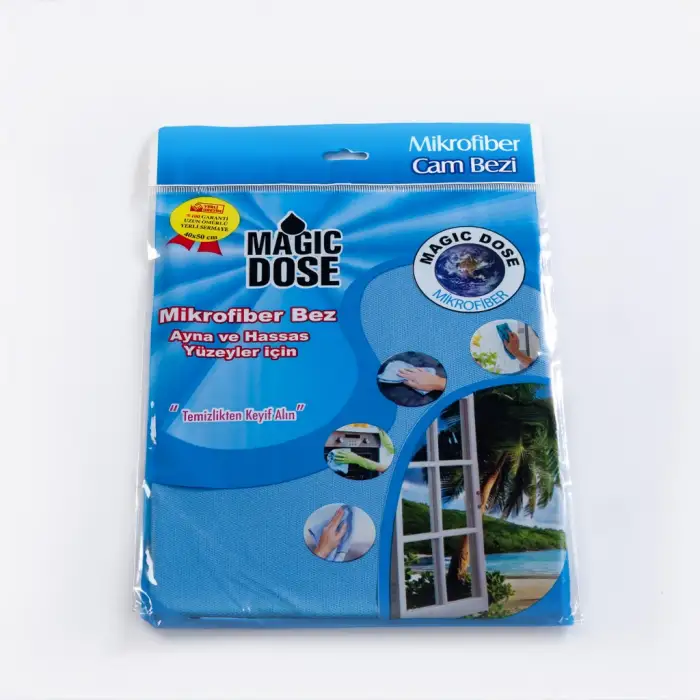 MAGIC DOSE MİKROFİBER CAM BEZİ 40 X50 CM FA1-985