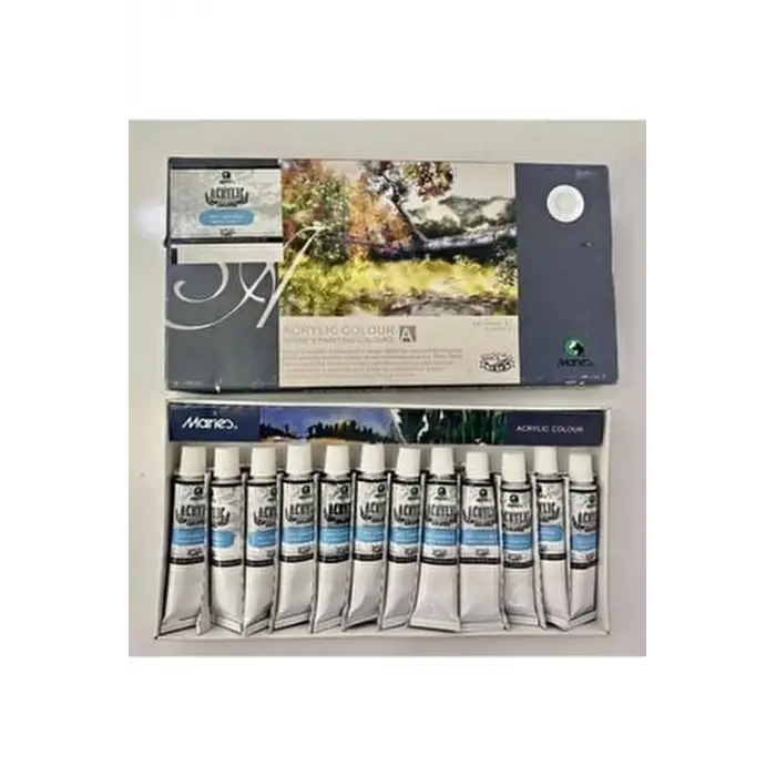 MARİES AKRİLİK BOYA 12 RENK 812B