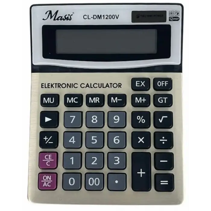 MASİS HESAP MAKİNESİ CL-DM1200V