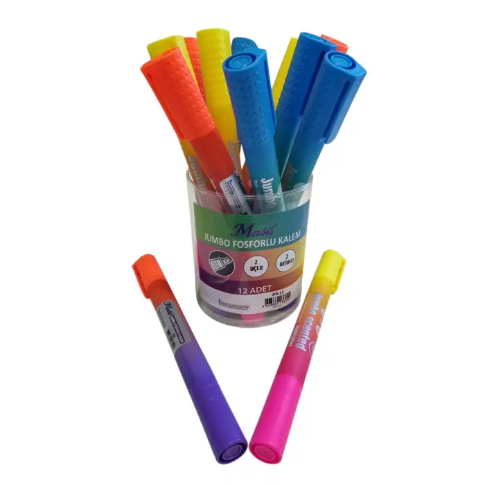 MASİS JUMBO ÇİFT UÇ FOSFOR. KALEM JFK-12 (PKT-12)