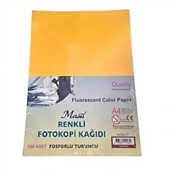 MASİS SARI A4 KAĞIT 100 LÜ FK100-S