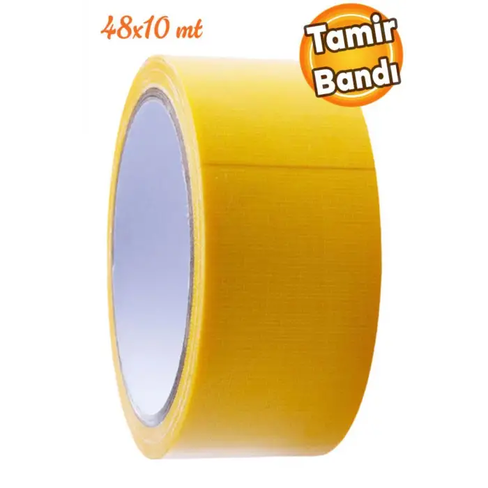 MEG TAMİR BANDI SARI 48 X 10 M (PKT-6 LI)