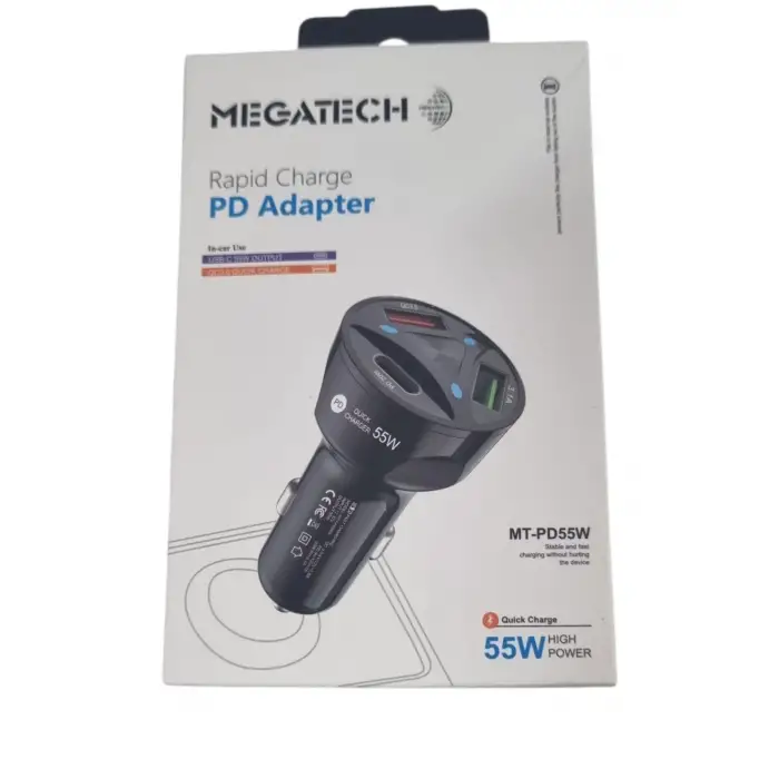 MEGATECH ARAÇ BAŞLIK ADAPTÖR 55 W MT-PD55W