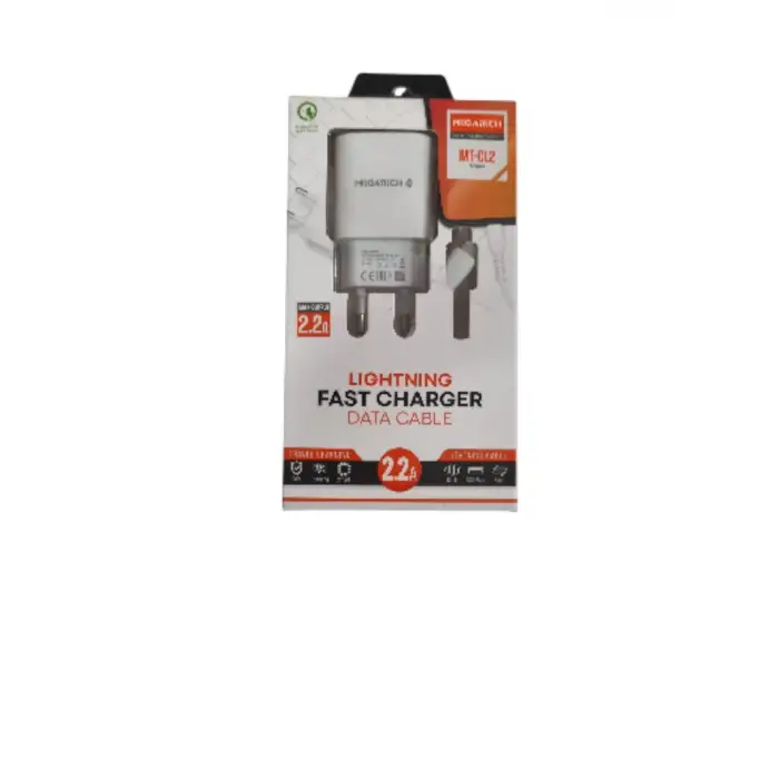 MEGATECH ECO ŞARJ ALETİ 2.1A-2.2A IPHONE MT-CL1-2