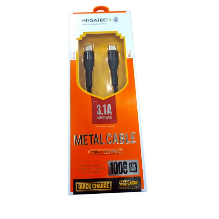 MEGATECH USB DATA KABLO.TYPE-C TO TYPE-C CC22