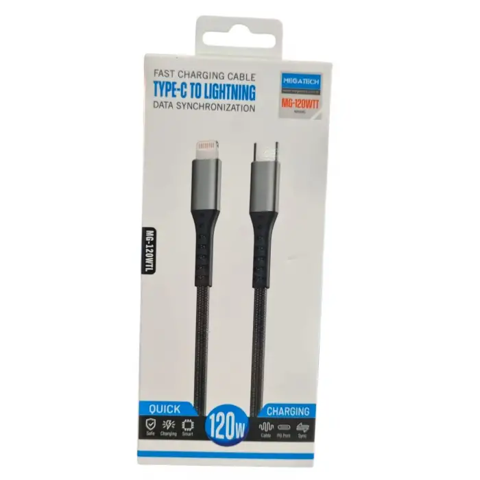 MEGATECH USB DATA KABLO IPHONE TO TYPE-C HASIR