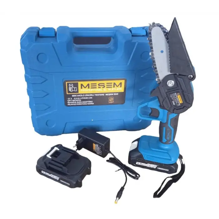 MEŞEM MİNİ AKÜLÜ ZİNCİRLİ TESTERE 5540
