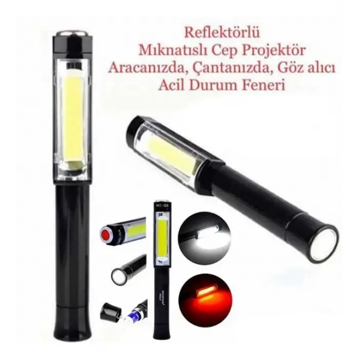 MIKNATISLI ÇALIŞMA FENERİ ZJ-8909
