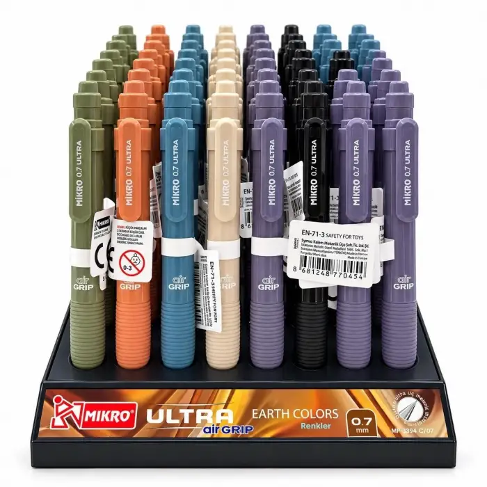 MİKRO 0,7 MM TOPRAK AİR VERS. KALEM 9394C (PK-50)