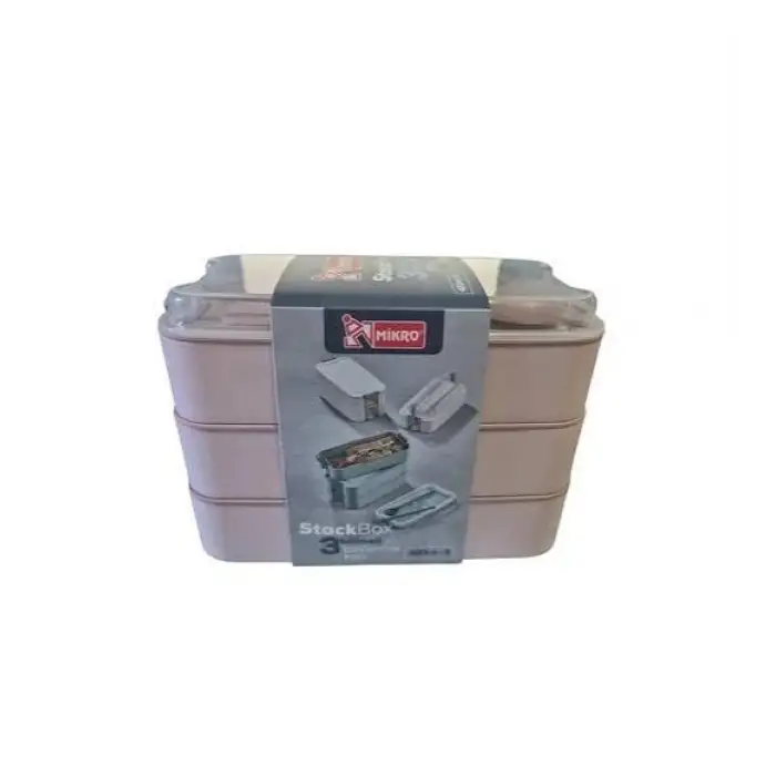 MİKRO 3 BÖLMELİ BESLENME KABI BK-6115