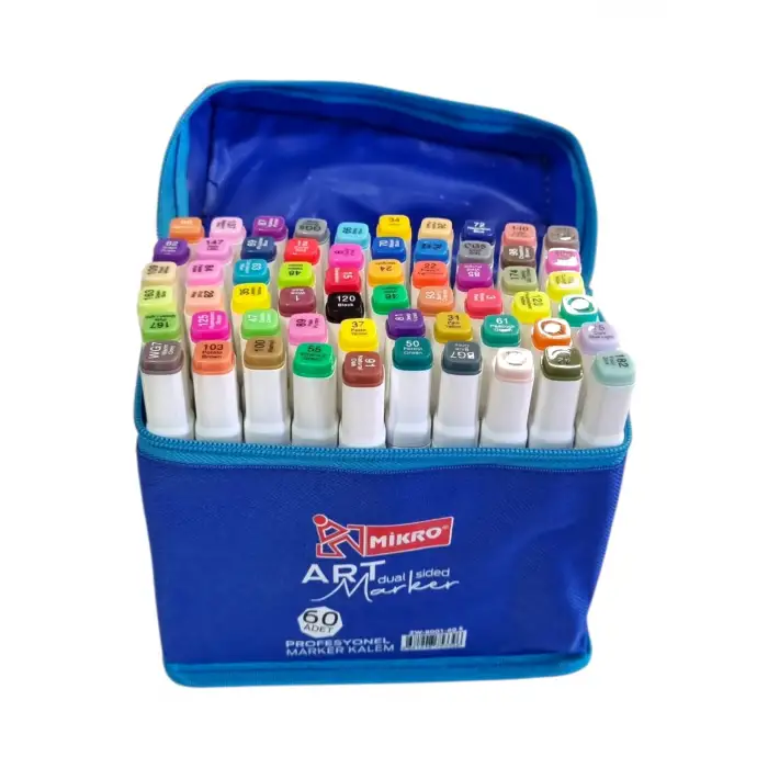 MİKRO ART MARKER KALEM ZW-8001-60 S (PKT-60 LI)
