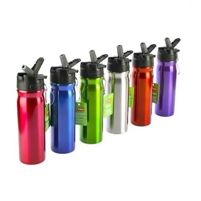 MİKRO ÇELİK MATARA 500 ML MT-2850 (PKT-12Lİ)
