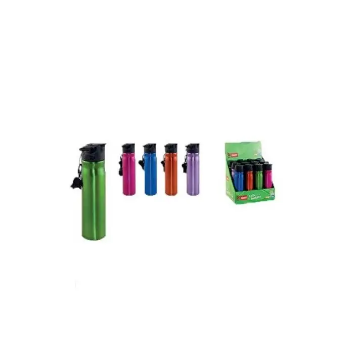 MİKRO ÇELİK MATARA 500 ML MT-2850 (PKT-12Lİ)