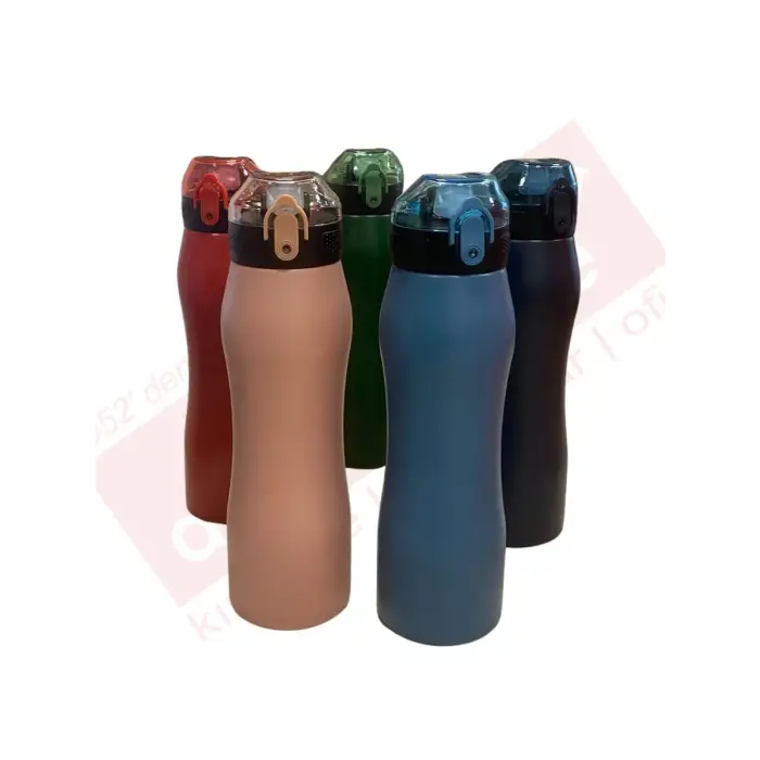 MİKRO ÇELİK MATARA 750 ML MT-6033 (PKT-12Lİ)