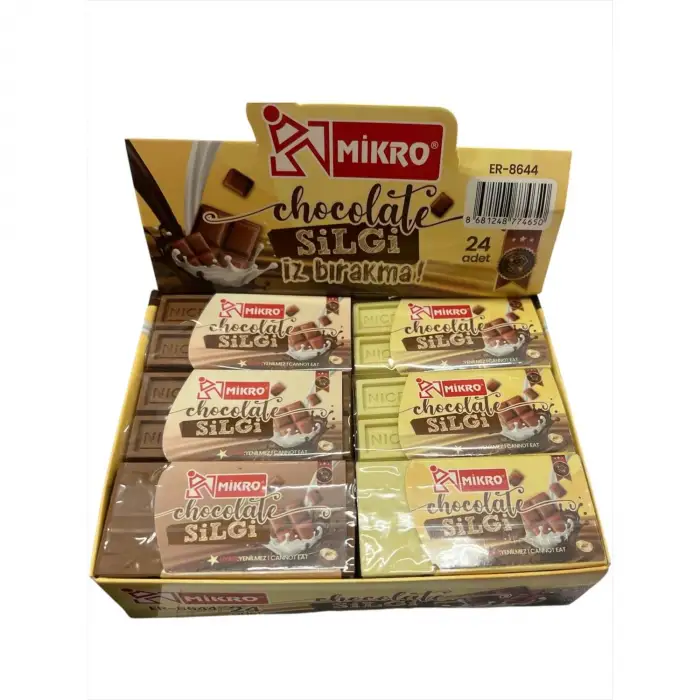 MİKRO CHOCOLAT SİLGİ ER-8644 (PKT-24 LÜ )