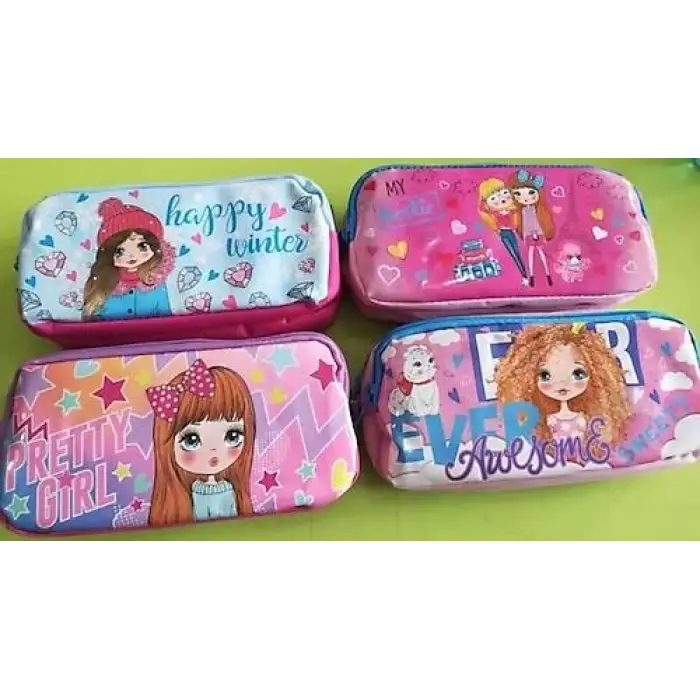 MİKRO KALEM ÇANTASI KIZ ST-3000 (PKT-12 Lİ)