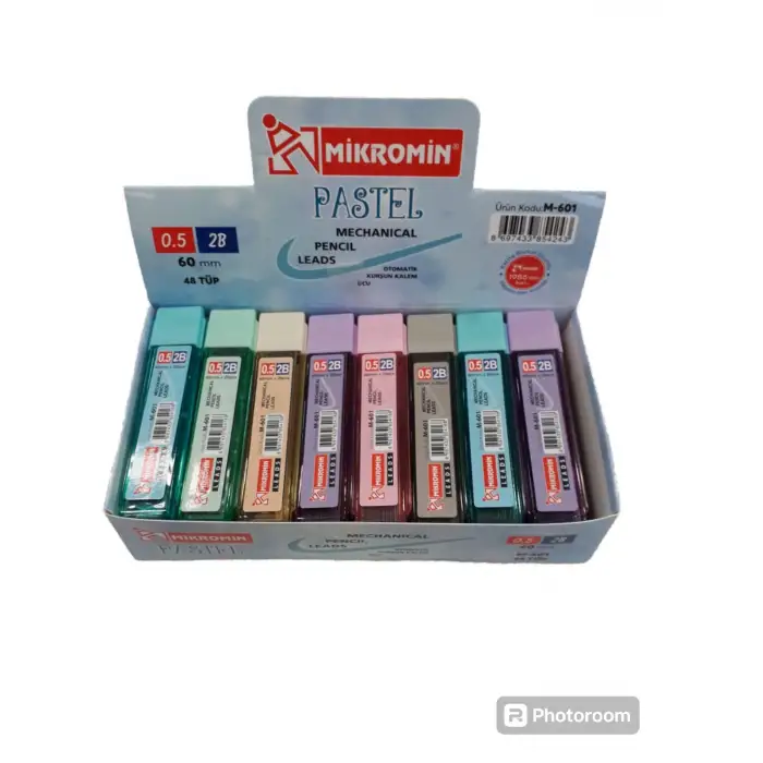 MİKRO MİN KURŞUN KALEM UCU 0.5 MM M-601 (PK-48 Lİ)