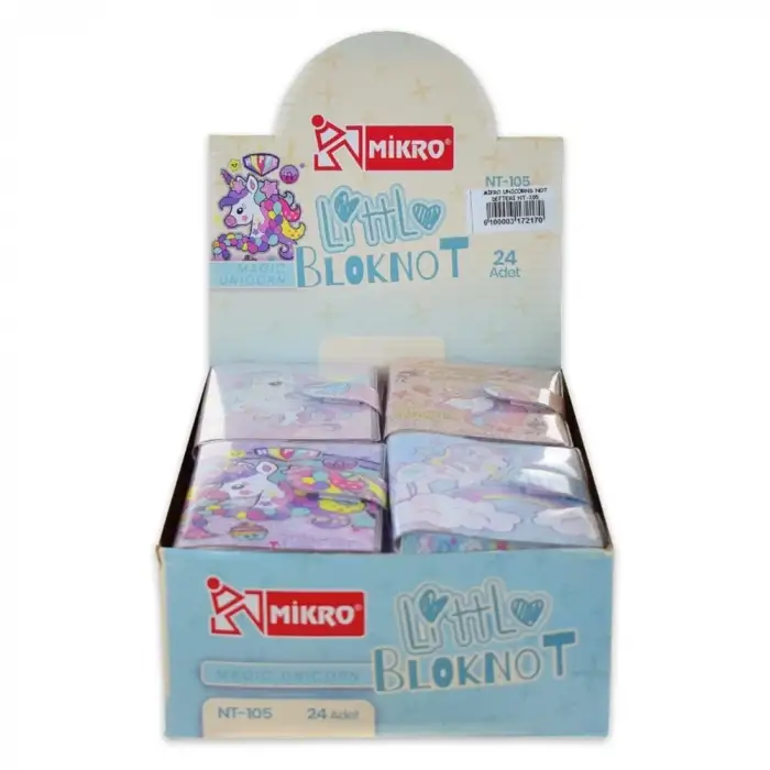 MİKRO NOT DEFTERİ UNICORNS NT-105 (PKT-24 LÜ)