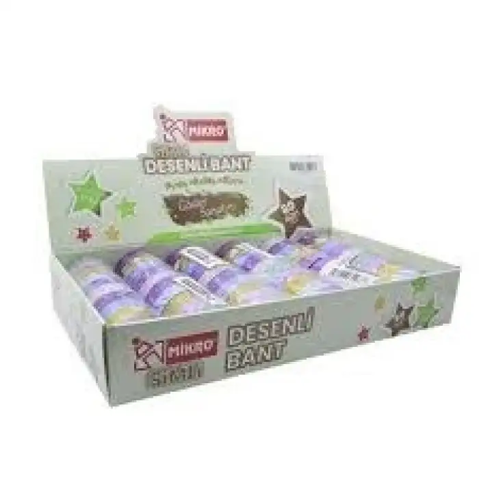 MİKRO SİMLİ DESENLİ BANT 5 Lİ BNT-1242 (PKT-12Lİ)