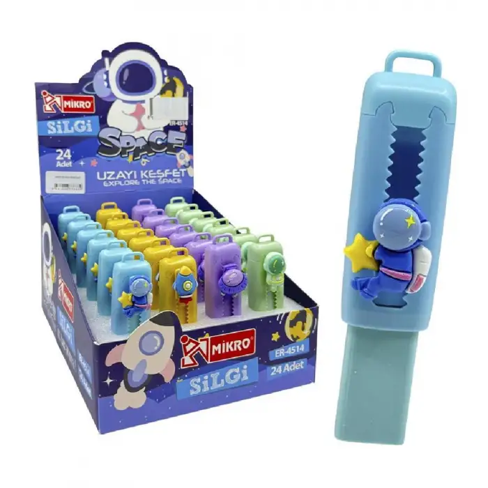 MİKRO SPACE HIGH SÜRGÜLÜ SİLGİ ER-4575 (PKT-36LI)