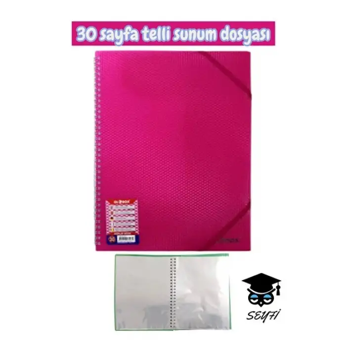 MİKRO SPİRALLİ SUNUM DOSYASI 30 LU MD-30
