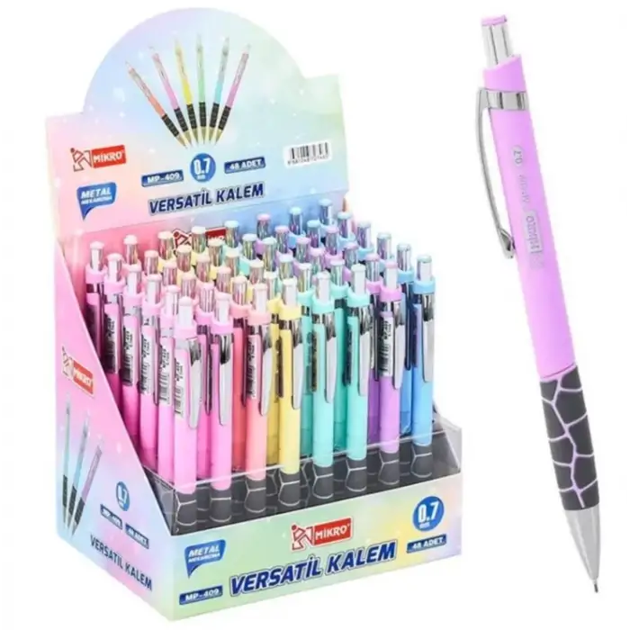 MİKRO VERSATİL KALEM 0.7 MM MP-409 (PKT-48 Lİ)