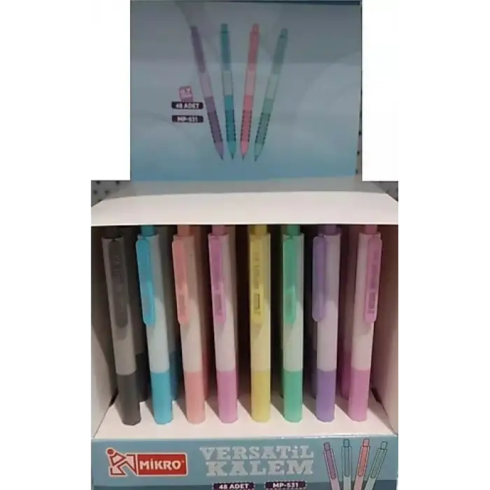 MİKRO VERSATİL KALEM 0.7 MM MP-531 (PKT-48 Lİ)
