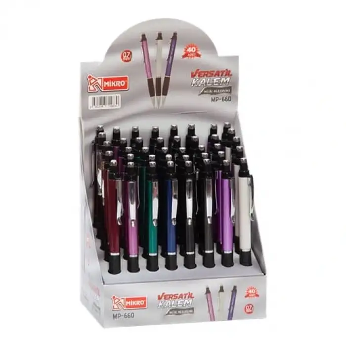 MİKRO VERSATİL KALEM 0.7 MM MP-660 (PKT-40 LI)