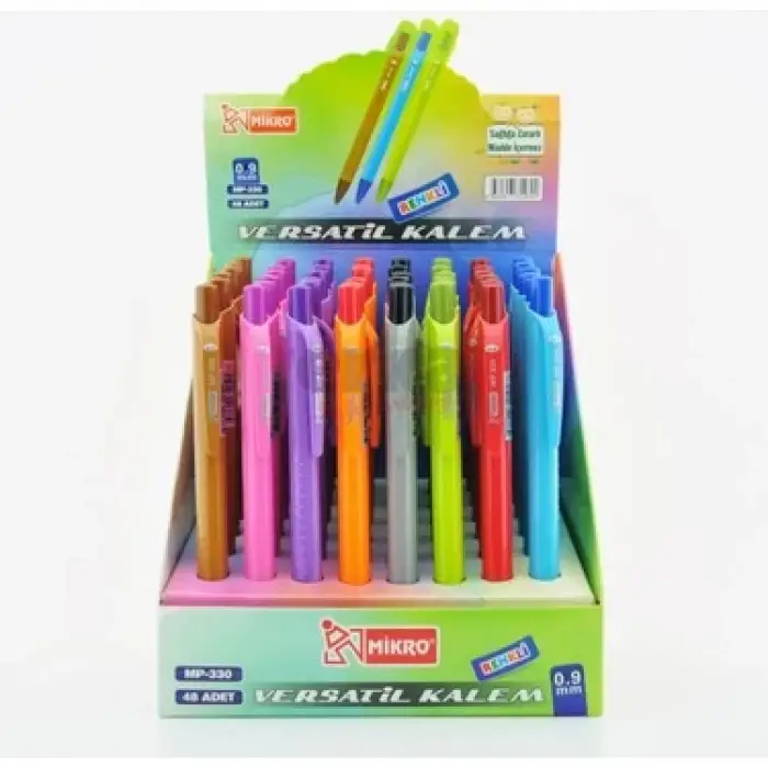 MİKRO VERSATİL KALEM 0.9 MM MP-330 (PKT-48 Lİ)