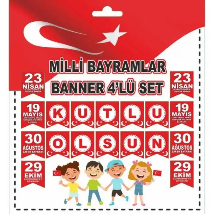 MİLLİ BAYRAM KUTLAMA SETİ 2006948
