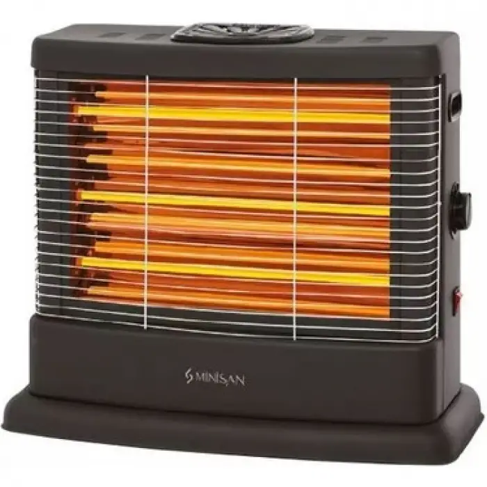 MİNİSAN ELEKTRİKLİ SOBA ŞÖMİNE TİPİ 2100W MS-2100
