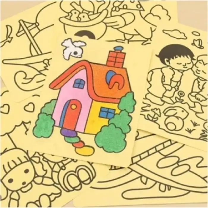 MİSYON KUM ÇALIŞMASI (BOYAMA) A4