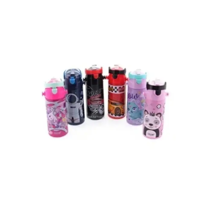 MUGGLE ÇELİK MATARA 550 ML KOD:2635 (PKT-12Lİ)