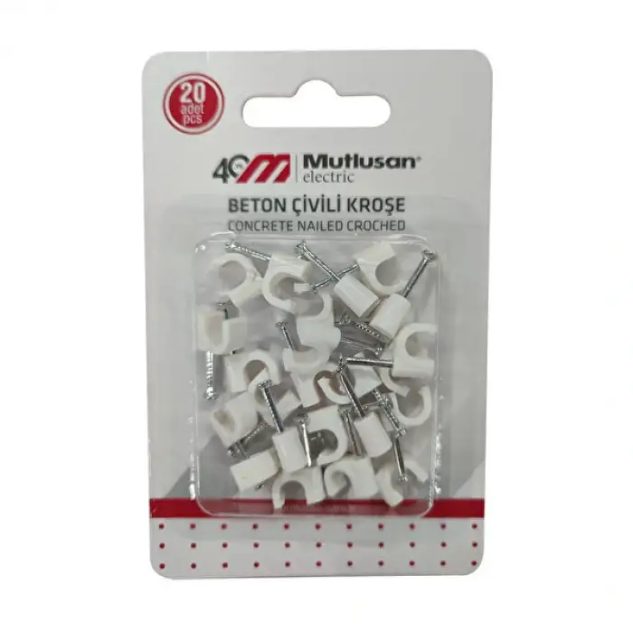 MUTLUSAN ÇİVİLİ KROŞE NO:1 20 Lİ VAKUMLU