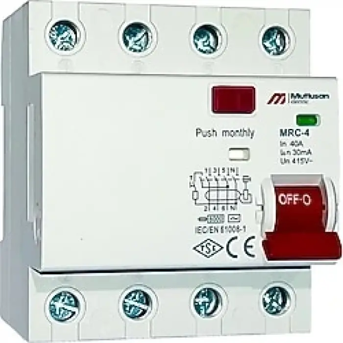 MUTLUSAN KAÇAK AKIM DEVRE KORUMA 4P 32A 30MA