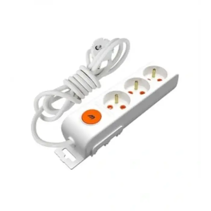 MUTLUSAN RI-TECH GRUP PRİZ ANAHTARLI 3 LÜ 1 MT