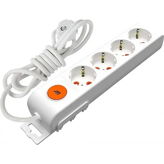 MUTLUSAN RI-TECH GRUP PRİZ ANAHTARLI 4 LÜ 1 MT