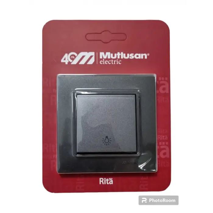 MUTLUSAN RİTA ÇAĞIRMA VİDALI FÜME BLİSTERLİ