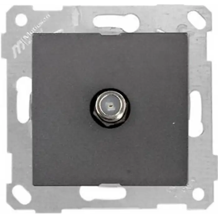 MUTLUSAN RİTA TV PRİZİ F DİŞİ FÜME BLİSTERLİ