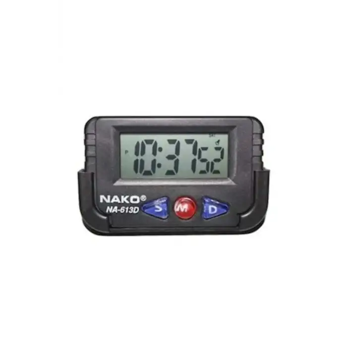 NAKO DİGİTAL OTO SAATİ NA-613D