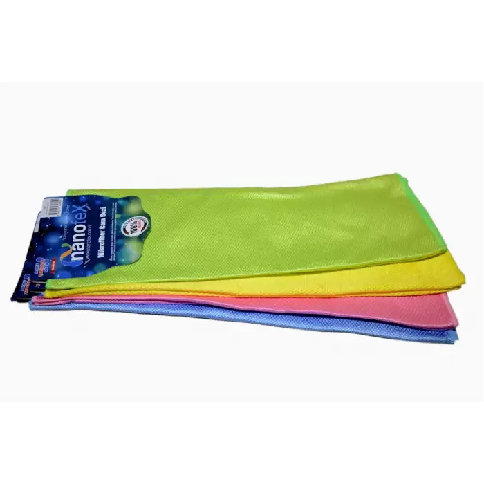 NANOTEX MİKROFİBER CAM BEZ 40X40 CM ECO-44 (PK-20Lİ)